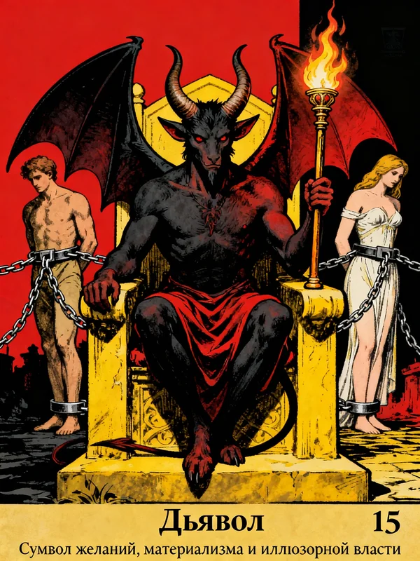 Всё о карте таро Дьявол