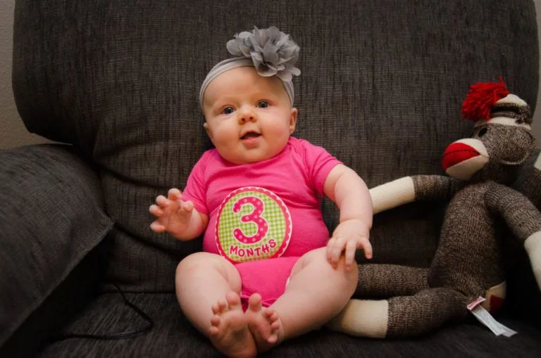 Третий месяц жизни малыша